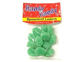 CANDY, SPEARMINT LEAVES 6.5oz. BAG HANDY CANDY