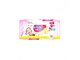 BABY WIPES, PINK 80CT.