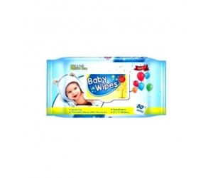 BABY WIPES, BLUE 80CT.