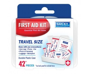 FIRST AID KIT 42PC TRAVEL SIZE