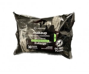 MAKEUP REMOVER TOWELETTES/CHARCOAL 30ct