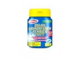 OXI LAUNDRY STAIN REMOVER POWDER 12CT TABLETS