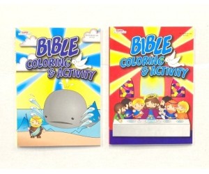 BIBLE STORIES COLORING & ACTIVITY BOOK