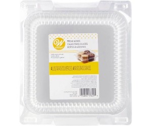 WILTON CLAMSHELL TREAT BOX 4CT