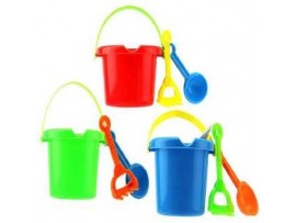 BUCKET 4.5" W/2 ACCESSORIES WITH HAND TAG