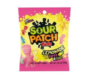 CANDY, SOUR PATCH LEMONADE FEST 3.6oz.