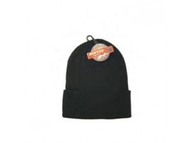 HAT, MEN'S KNIT BLACK