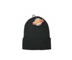 HAT, MEN'S KNIT BLACK