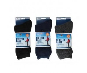 SOCKS, MEN'S THERMAL ASST.COLORS