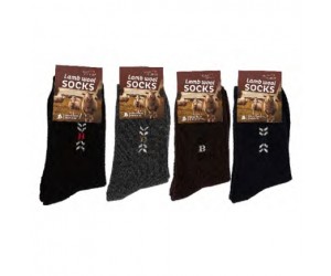 SOCKS, MEN'S LAMB WOOL