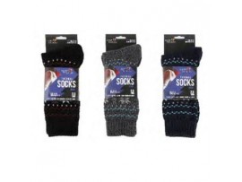 SOCKS, MEN'S THERMAL ASST. DESIGNS