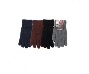 GLOVES, MEN'S SOLID COLORS