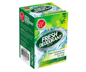 SOAP, 2PK BAR 3oz. FRESH DEODORANT