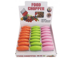 FOOD CHOPPER ASST. COLORS