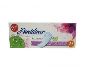 PANTYLINERS, 25CT. UNSCENTED