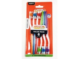 TOOTHBRUSH, 6PK SOFT