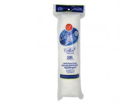 COTTON ROUND PADS 100CT