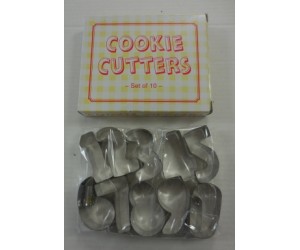 Cookie Cutters Number Set 10