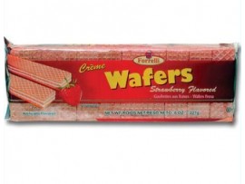 COOKIES, STRAWBERRY WAFERS 8oz