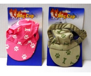 Dog Caps 3 Asst Camo, Pink, Khak