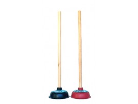 PLUNGER, W/WOOD HANDLE