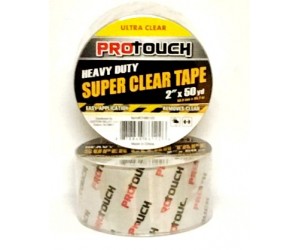 TAPE, PACKING 2"x 50yds ULTRA CLEAR