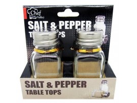 SALT & PEPPER SET, BOXED