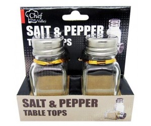 SALT & PEPPER SET, BOXED