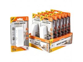 OUTLET ADAPTER 3 SOCKETS