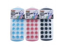 ICE CUBE TRAY SILICONE 21 MOLDS