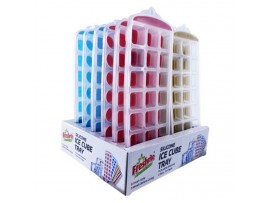 ICE CUBE TRAY SILICONE 21 MOLDS DISPLAY