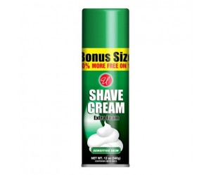 MEN'S SHAVING CREAM 12oz. SENSITIVE SKIN