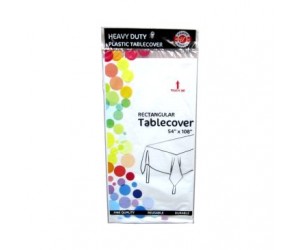 Table Cover, White 54 X 108