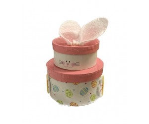 Easter Bunny Box 2pc. Nested