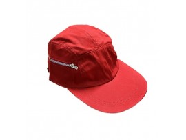 BASEBALL HAT, RED ZIPPER ON SIDES
