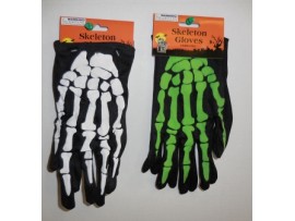 Hwn Skeleton Gloves Childrens