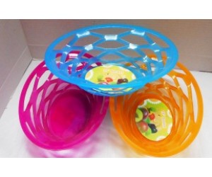Baskets, Plastic 10x4'' Asst