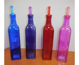 Oil & Vinegar Bottle W/Stopper
