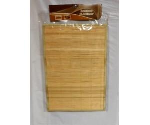 Placemat Bamboo W/Wooden Border