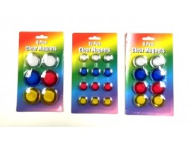Magnets Transparent Asst Colors