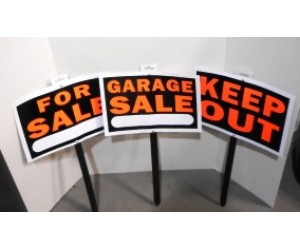 Yard Sign Plastic (For Sale)