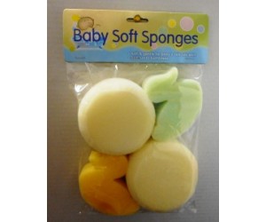 Sponges, Baby Soft S/4