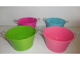 Tin Bucket Colors 6.X3.25