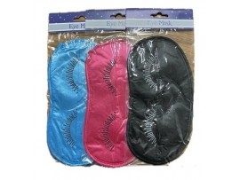 EYE MASK, PINK/ BLUE/BLACK