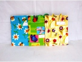 Gift Bags, Med Flower/Bee/Butterfly Asst