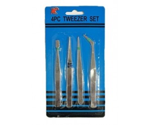 TWEEZERS 4 PCS.