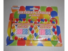Birthday Candles ,48ct
