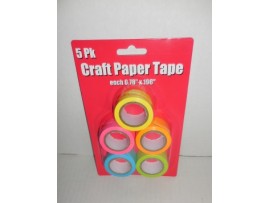 Tape, Paper 5 Neon Colors