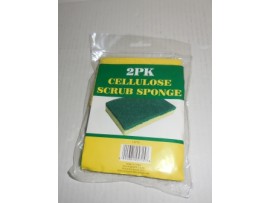 Sponge, 2Pk Cellulose