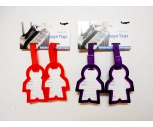 LUGGAGE TAGS, 2PC.